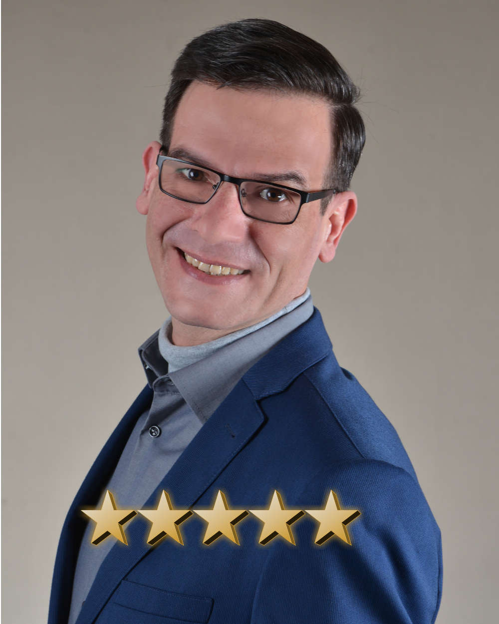 Bild des TOP Versicherungsmaklers mit Sterne-Bewertung